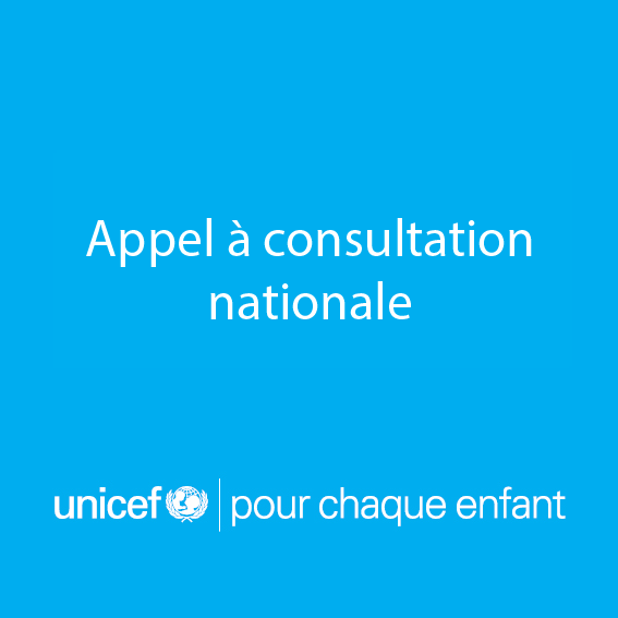UNICEF Algérie recrute un consultant national