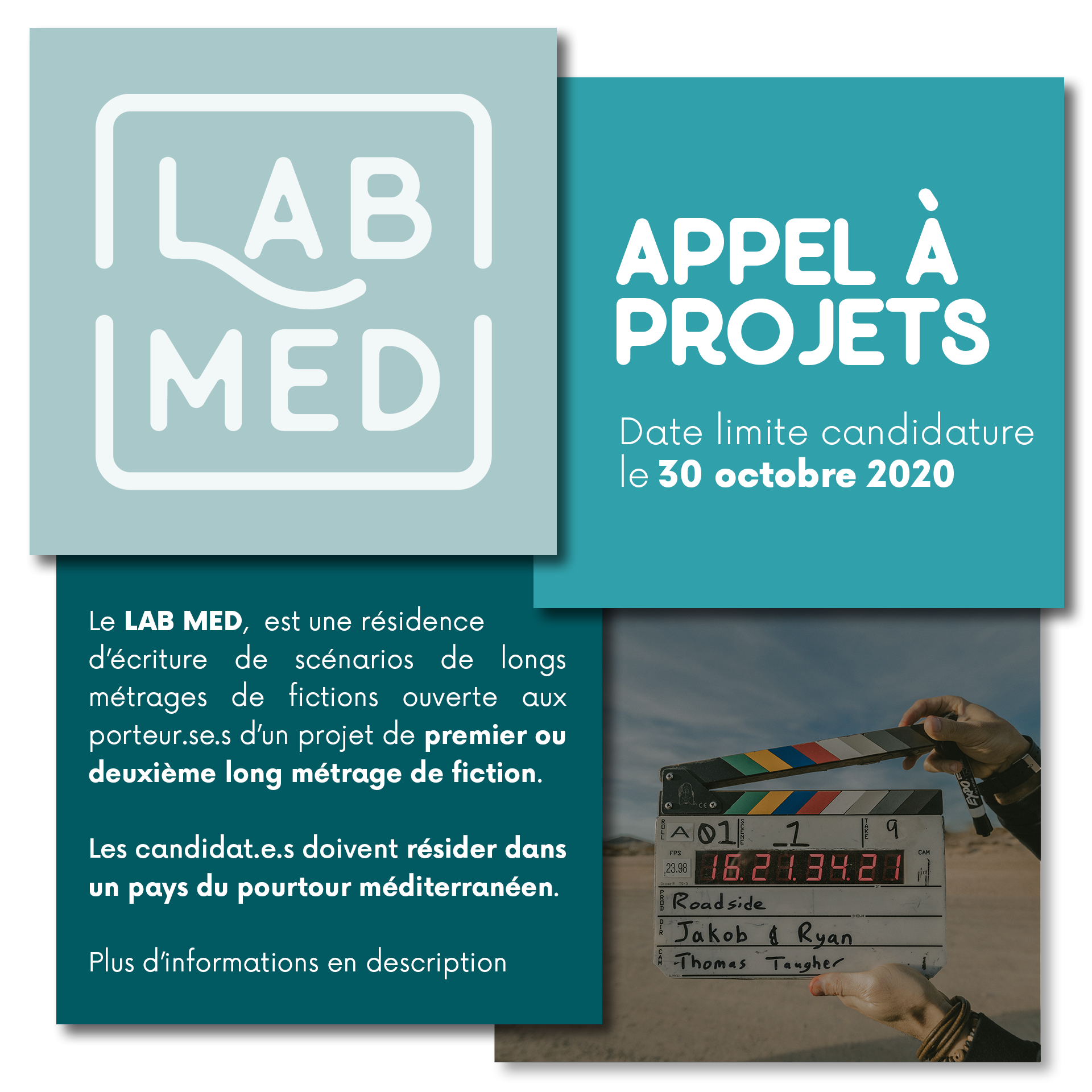 LabMed lance l'appel à projets Mediatelents