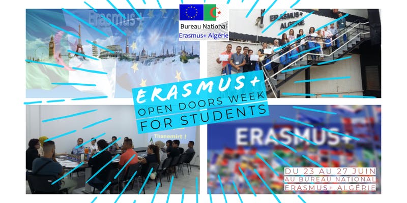 Erasmus+ Algérie organise des portes ouvertes