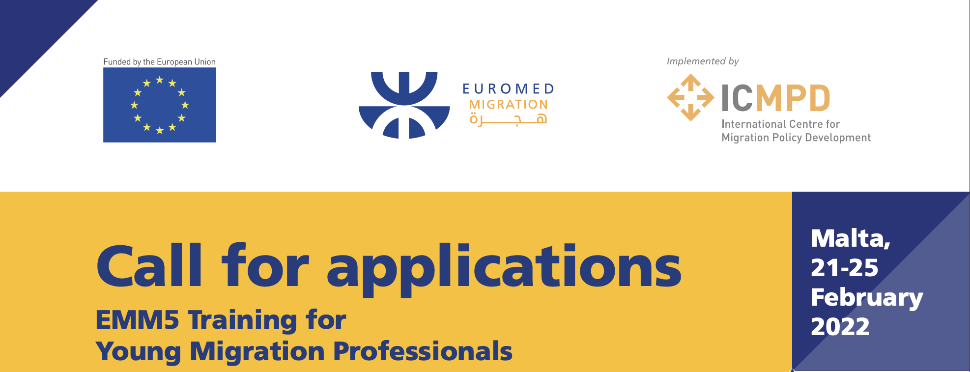 EUROMED Migrations organise une formation pour les jeunes professionnels de la migration
