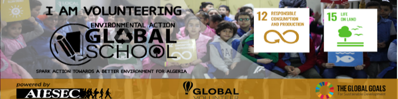 Appel à participations : 4 Semaines de sensibilisation aux ODD's avec Global School Environmental Action