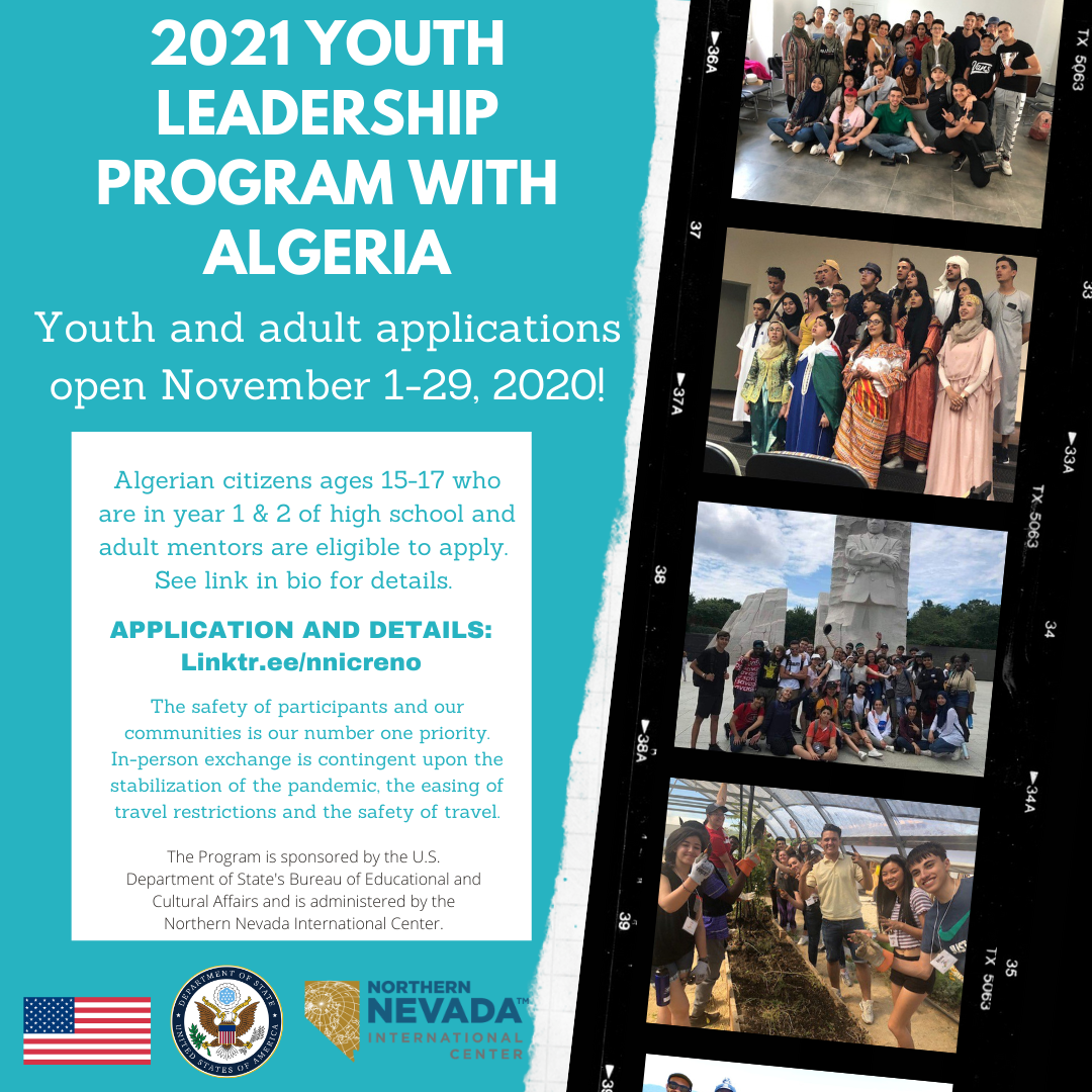 Appel à candidatures : Programme de leadership pour les jeunes et les lycéens aux USA