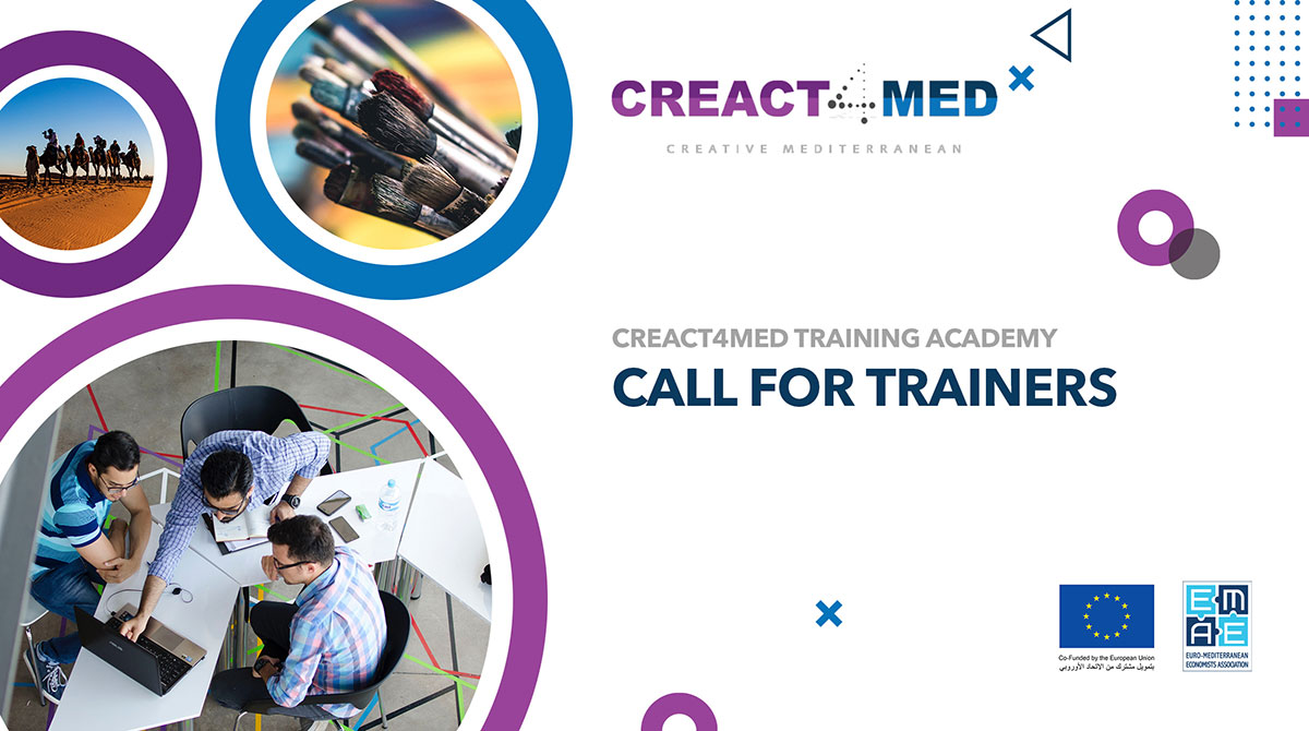 CREACT4MED est à la recherche de formateurs, experts, consultants et artistes