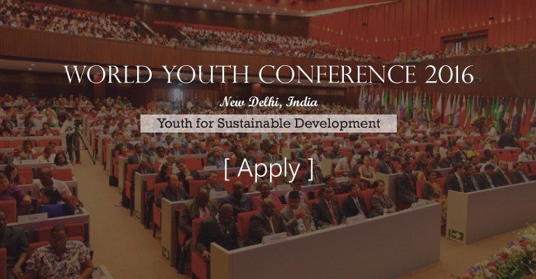 Participer à la Conférence mondiale de la jeunesse 2016