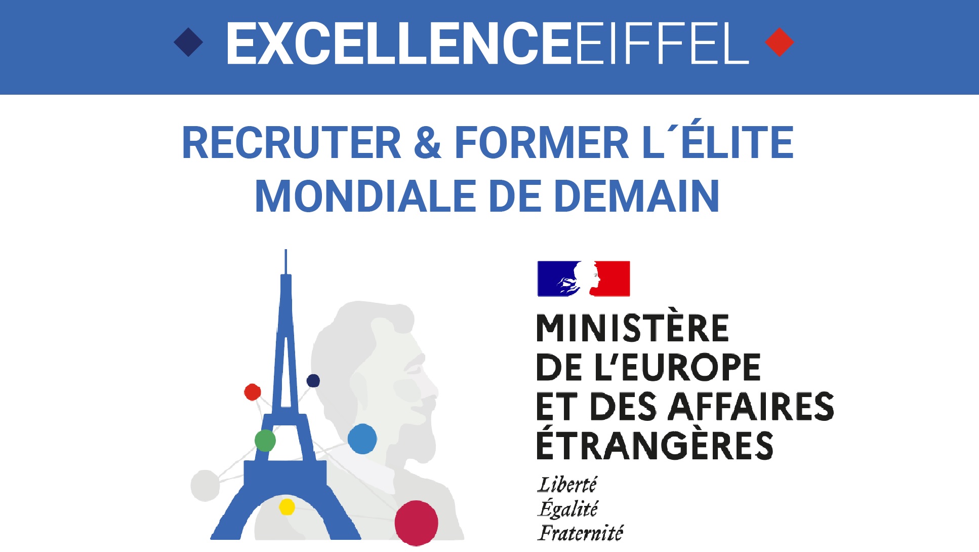 Appel à candidatures pour les Bourses d'excellence EIFFEL - Doctorat